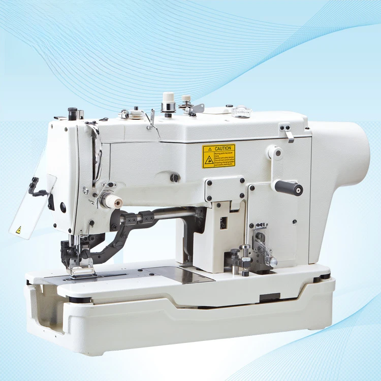 Direct drive flat head keyhole machine