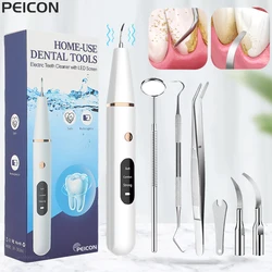 Ultrasonic Dental Scaler para Dentes Tartar Mancha, Dente Calculus Remover, Sonic elétrico, Placa Cleaner, Dental Stone Removal