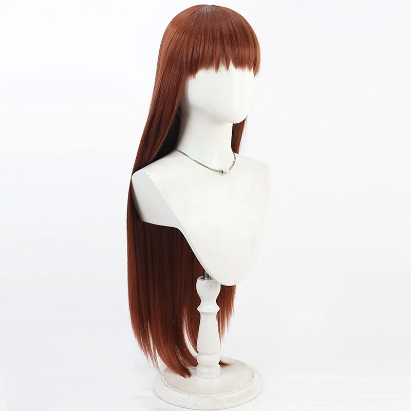 Gioco Solo Livellamento Lee Joohee Parrucca Cosplay Capelli sintetici lunghi resistenti al calore Gioco di ruolo per feste di Halloween + berretto per parrucca