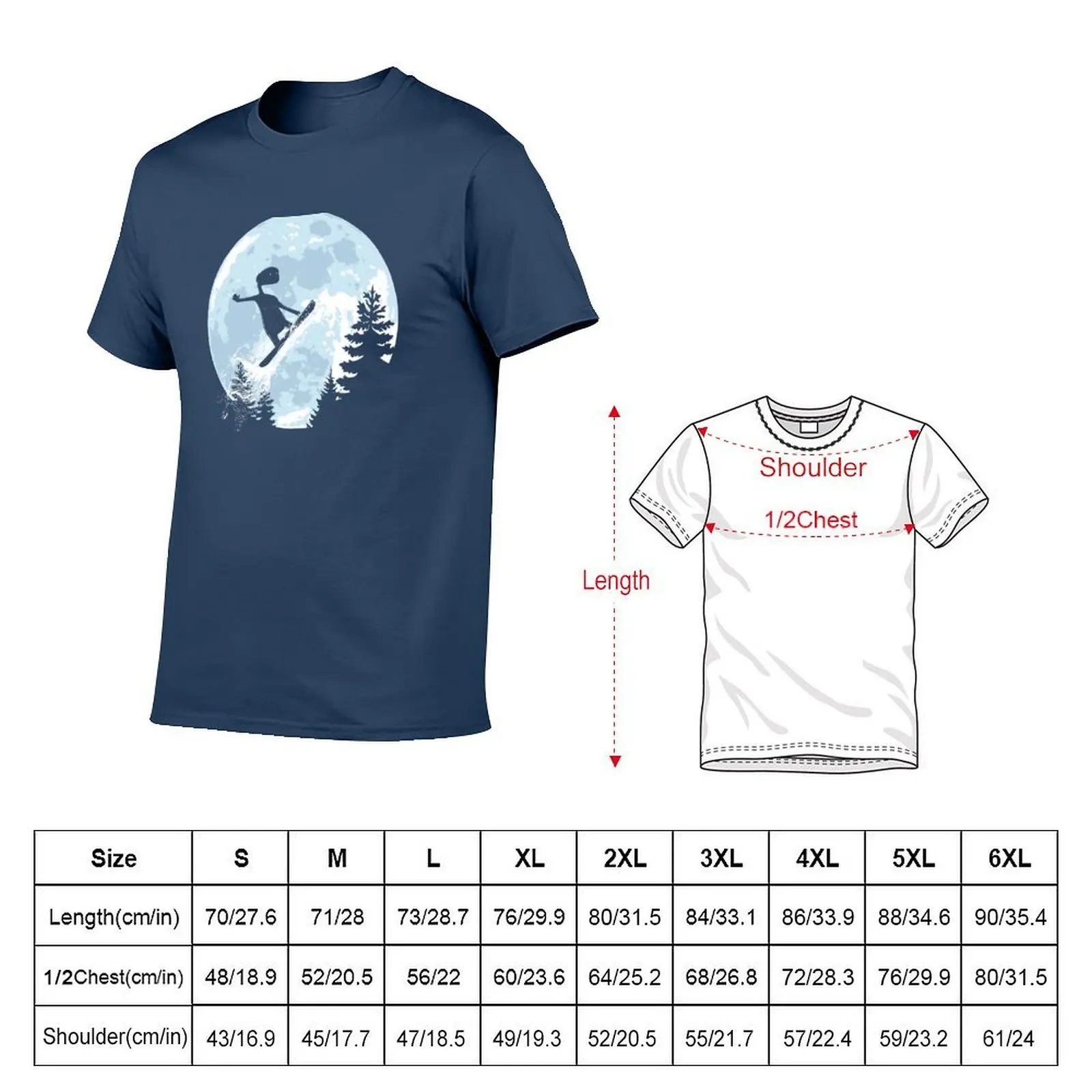 ET, E.T., moon, freeride, snowboard, E.T. the Extra-Terrestrial T-Shirt man t shirt summer T-Shirt