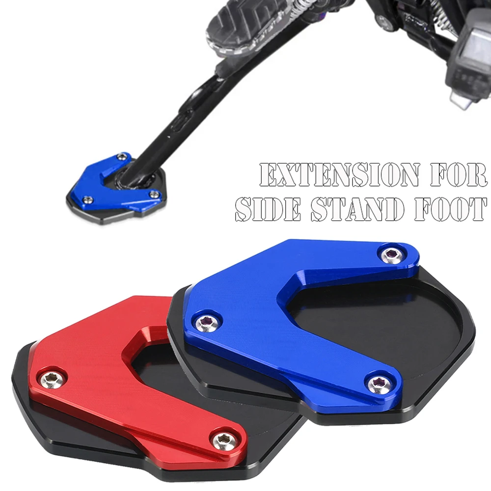 

CNC Motorcycle For BMW R1200R 2004-2014 Kickstand Foot Side Stand Extension Pad Support Plate 2013 2012 2011 2010 2009 R 1200 R