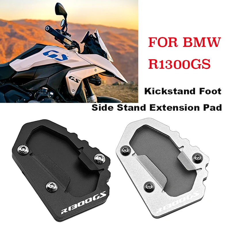 For BMW R1300GS R 1300 GS GS1300 2023-2024 Motorcycle Accessories Kickstand Foot Side Stand Extension Pad Support plate