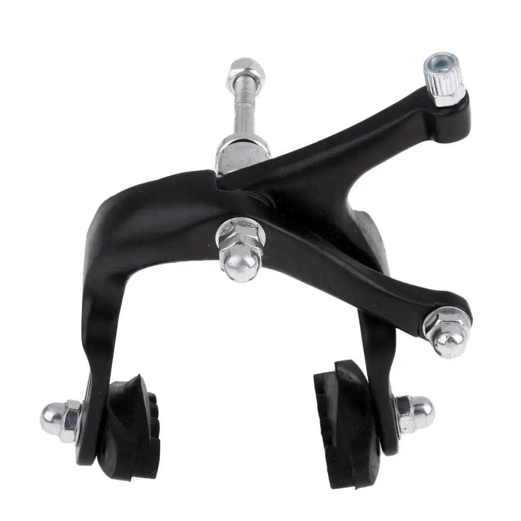 Cycling Brake Caliper Alloy Side Pull Quick Release Dual Pivot with Tough Pads for Road Bike Tool Kit