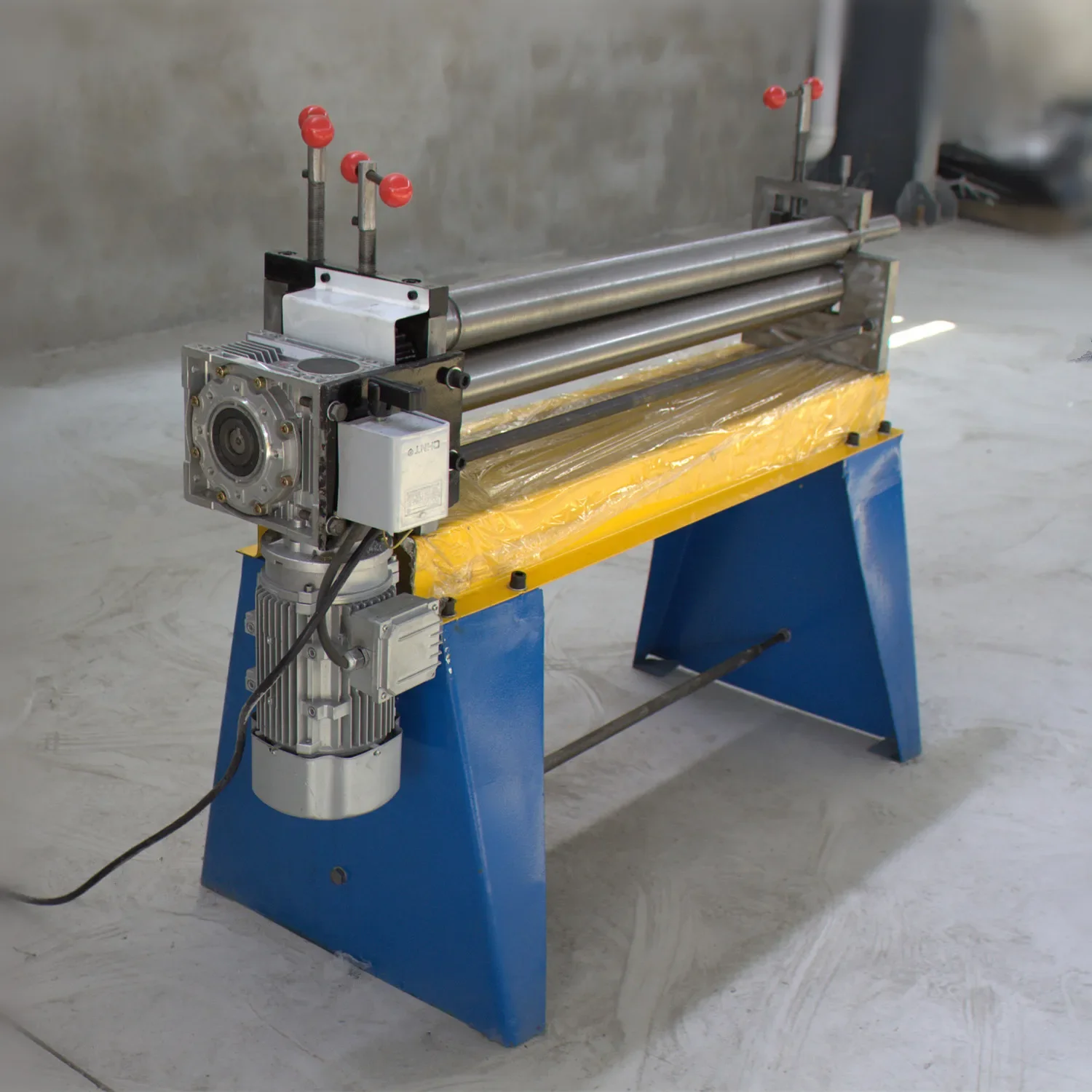 High Quality Electric 3 Roll Bending Rolling Machine, Bender Roller Forming Machine for Carbon and Stainless Steel Sheet