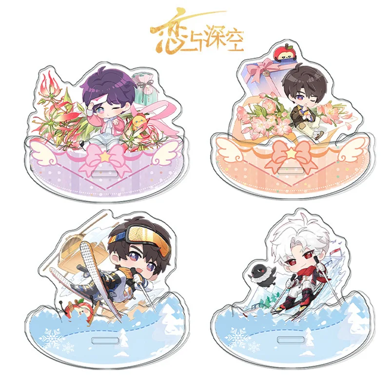 アニメゲーム愛とディープスペースラファエルゼインザビエルシラスコスプレアクリル中間層とウォブル飾り解凍おもちゃギフト