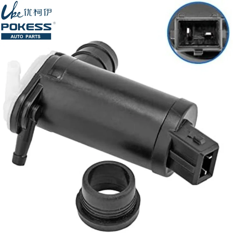 93BB17K624BA Windshield Washer Pump Windscreen Wiper Motor for Ford Fiesta Transit 2007 Focus Escort Fusion Courier 93BB17K624BA