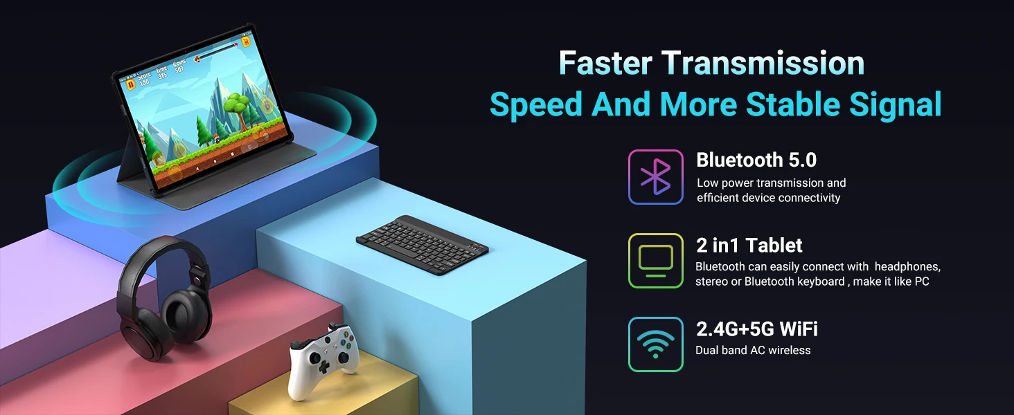 Google Play Support 14 Inch Tablet Pc Android 14 Tablet 16+512GB Phone Call BT 5G WiFi Pad Hebrew/Russian Global Language