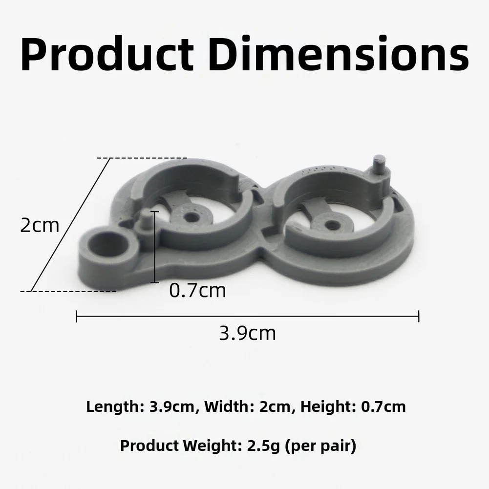 For GB ForFor Zero X Y Handheld Console Button Bracket For Precise Slot Hole Positioning Material 3.9x2x0.7cm
