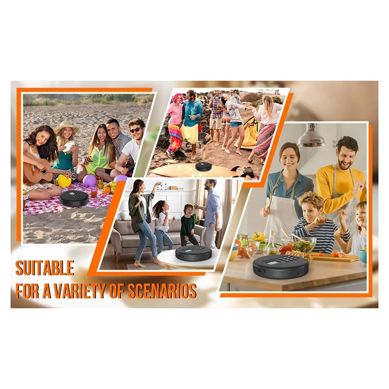 

Проигрыватель компакт-дисков с динамиками: перезаряжаемый проигрыватель компакт-дисков, проигрыватель компакт-дисков с наушниками, запись MP3/CD/USB-A22U