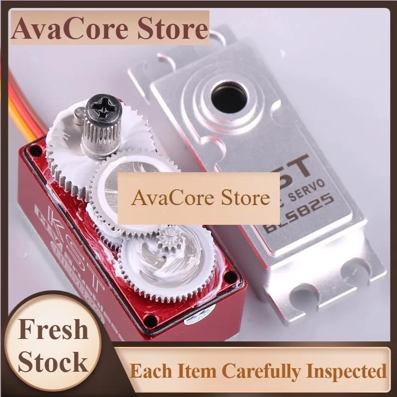 AvaCoreKST BLS825 MG V8.0 Brushless Digital Servo 70g 35kg 0.11 Sec HV For 1/8 Scale RC Airplane Car Buggy High Performance Serv