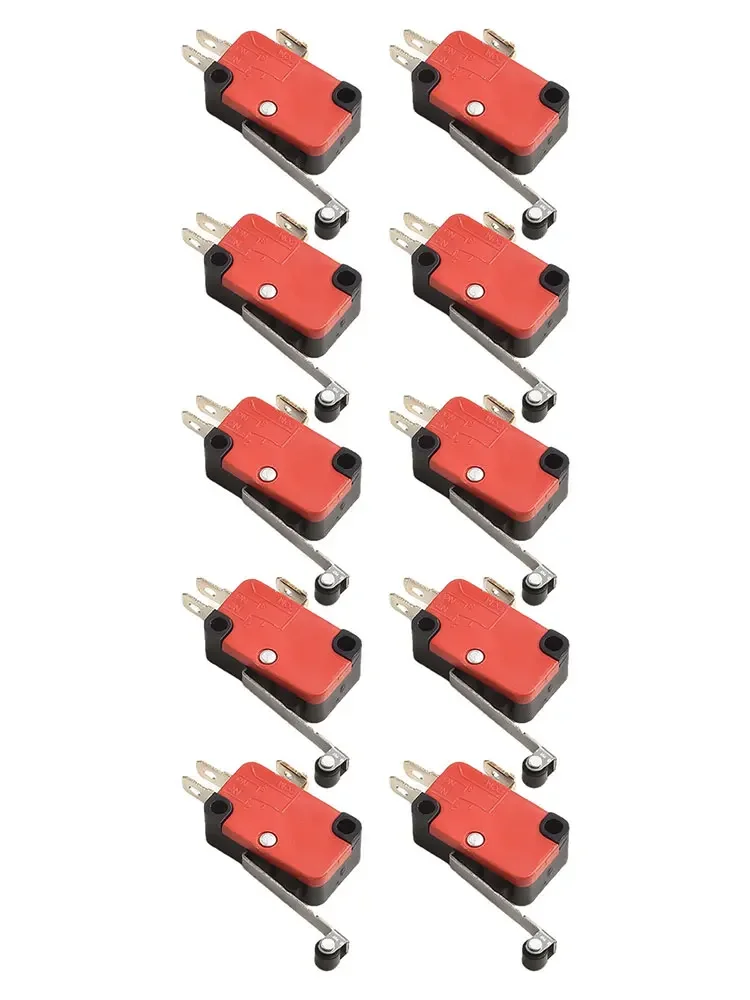 Pack of Ten V1561C25 Limit Switches SPDT Offering Accurate Position Detection and Easy Integration into Printers