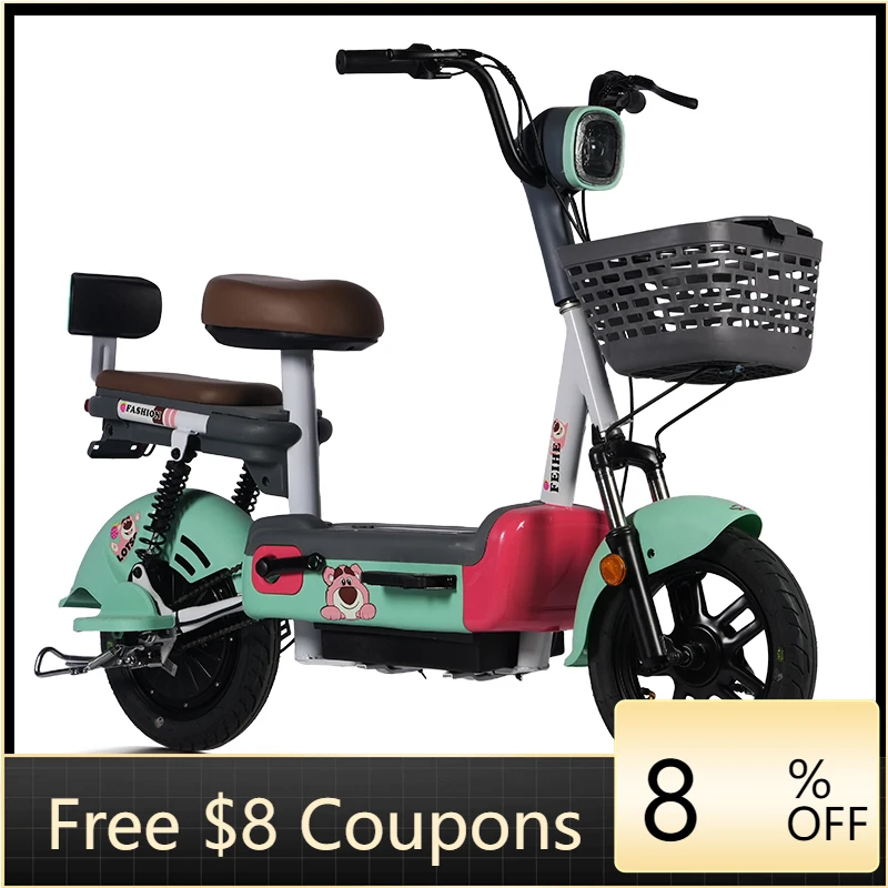 

STLF DZ WJW Advanced Wholesale Price Hot Selling China Made 350w 48V 2-Wheel Fast Speed Electric Bike Lead Acid Battery Steel E