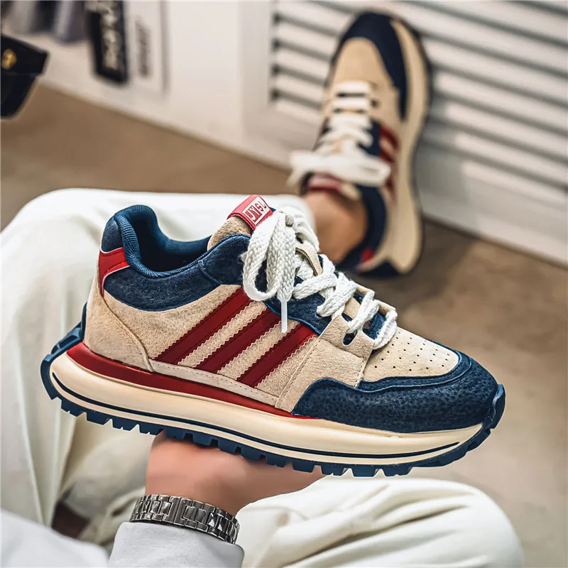 

2025 New Men's Board Shoes,sneakers,skate shoes,Casual Shoes Boost Casual shock-absorbing unisex Soft Sole non-slip soft-soled