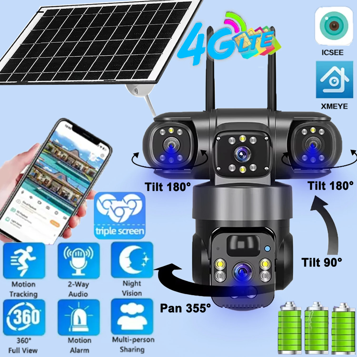 15MP Solar Surveill…