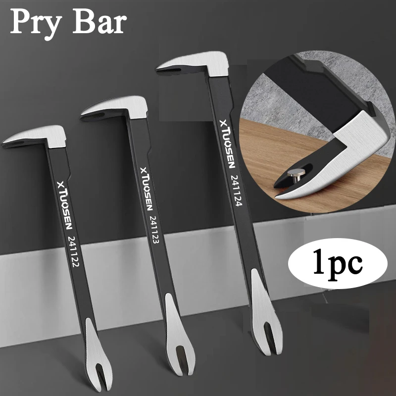 1pc Pry Bar Cats Paw Nail Puller Woodworking Tools For Home Remolding Carpentry Prying Scraping Lifting Pulling Tool Accessories