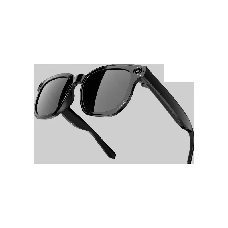 Intelligent AI translation Bluetooth glasses built-in 800W high definition anti-shake camera audio microphone unisex