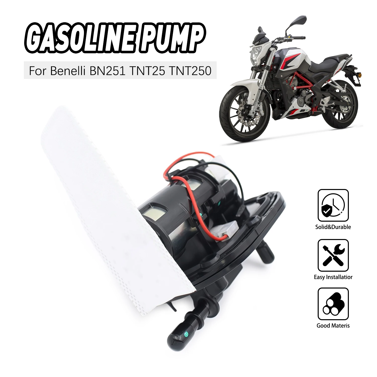 

Motorcycle Parts Fuel Pump For Benelli 302S BN302 TORNADO TNT300 TNT302 BN302R BN TNT 300 302 302R / BN251 TNT25 TNT250