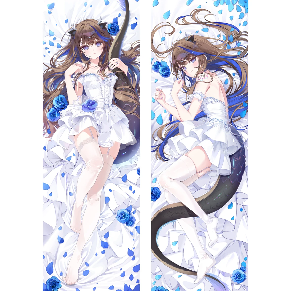 

Чехол Airi Dakimakura в стиле аниме, красивая девушка, длительный размер в натуральную величину, большая наволочка для тела, двусторонний принт, сделай сам, индивидуальный подарок