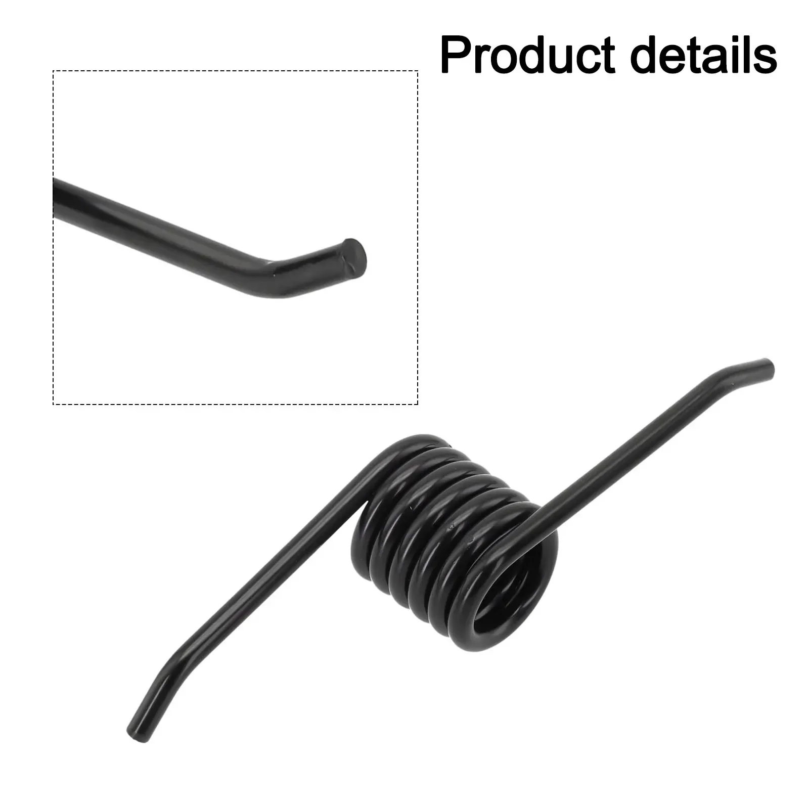 Parts Return Spring Torsion Handle Accessories Black Floor Hydraulic Right Side 4 X 1-1/8 X 1 Inches Exquisite