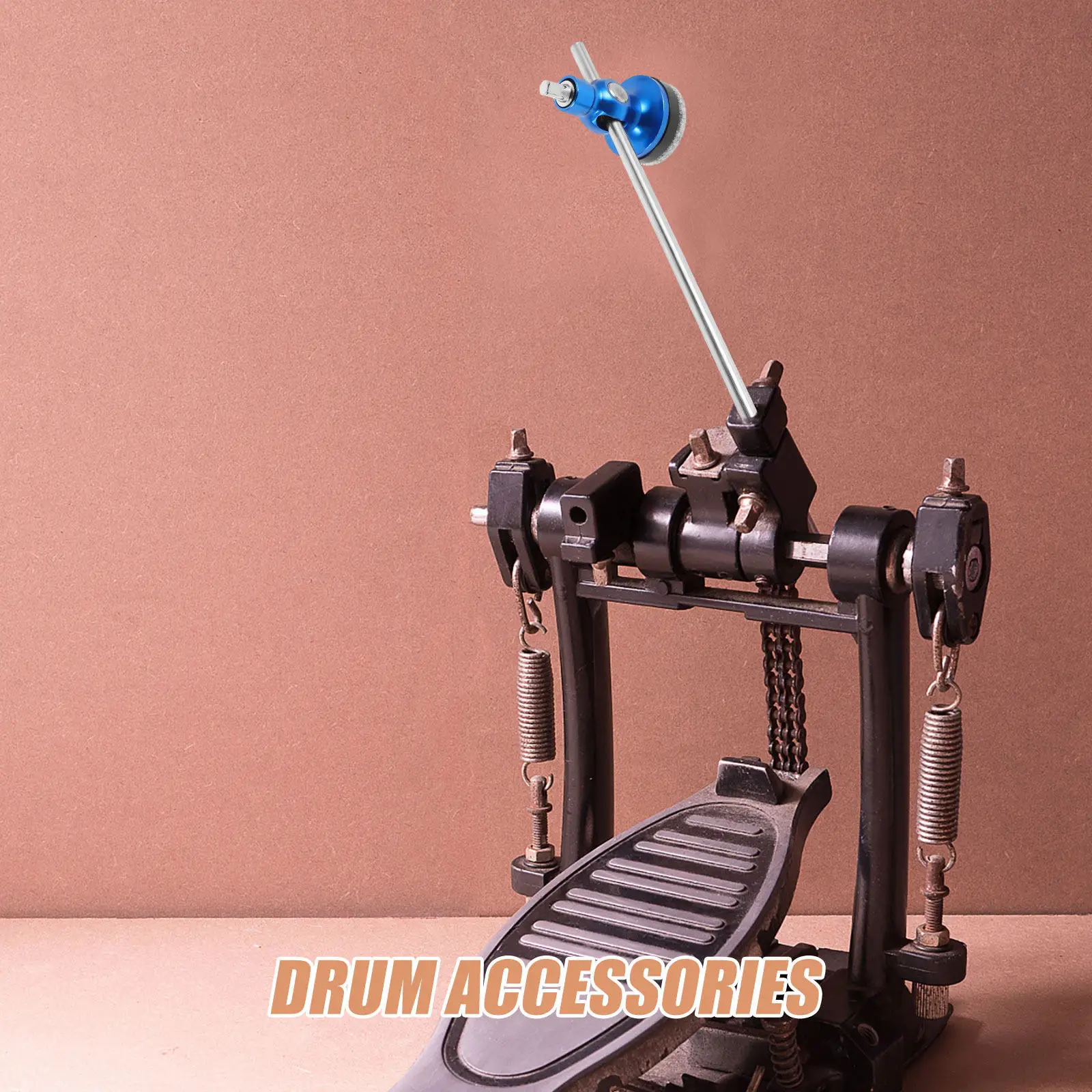 

1 комплект синих молотков для бас-педали из прочного сплава, сменная деталь, аксессуар для ударных инструментов