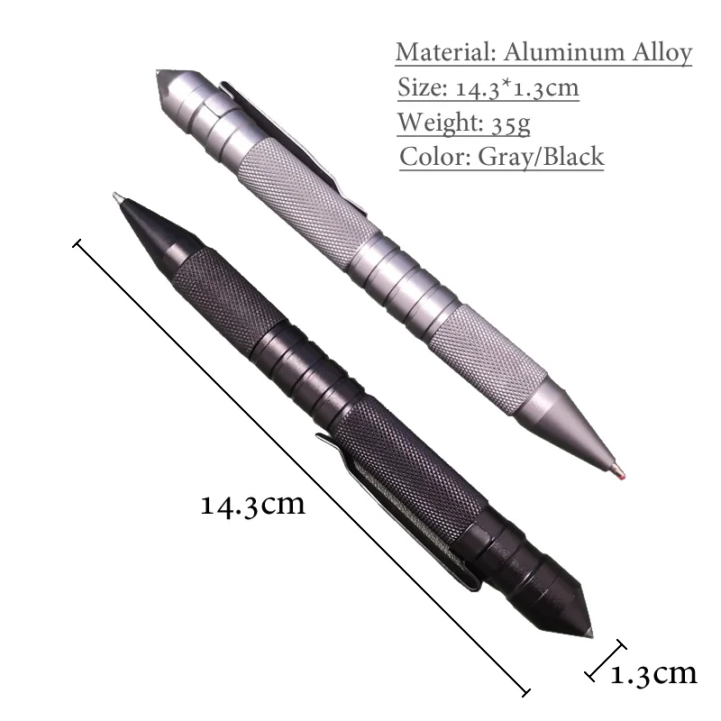 Caneta de autodefesa tática portátil, apito de emergência, disjuntor de janela, acampamento ao ar livre, caminhadas, sobrevivência do carro, ferramenta EDC, multifuncional