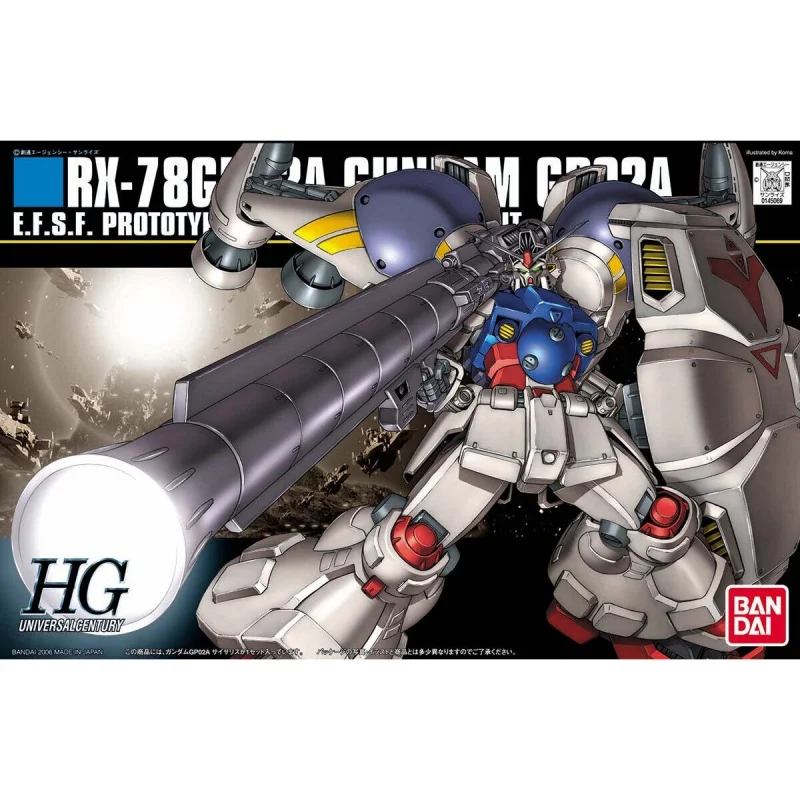 In Stock Bandai Original Hguc 1/144 Gundam Physalis Action Figure Model Doll Brand New Boxed Anime Characters Toys Model Garage view 4