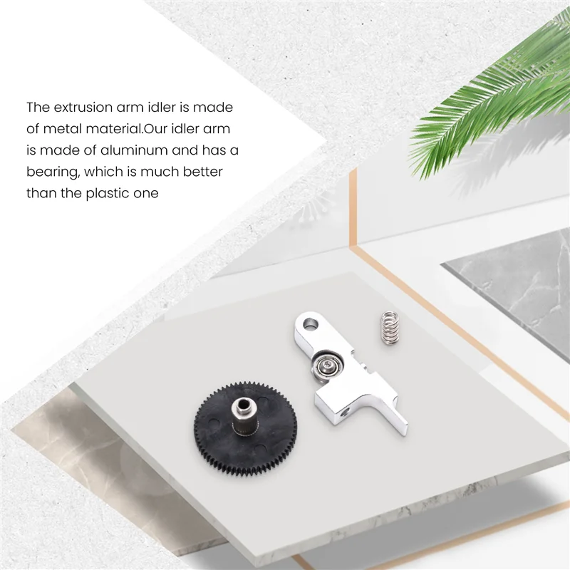 

Натяжной рычаг и шестерня классического экструдера с 66-зубьями, детали подачи экструдера для артиллерии Genius Sidewinder X1 B