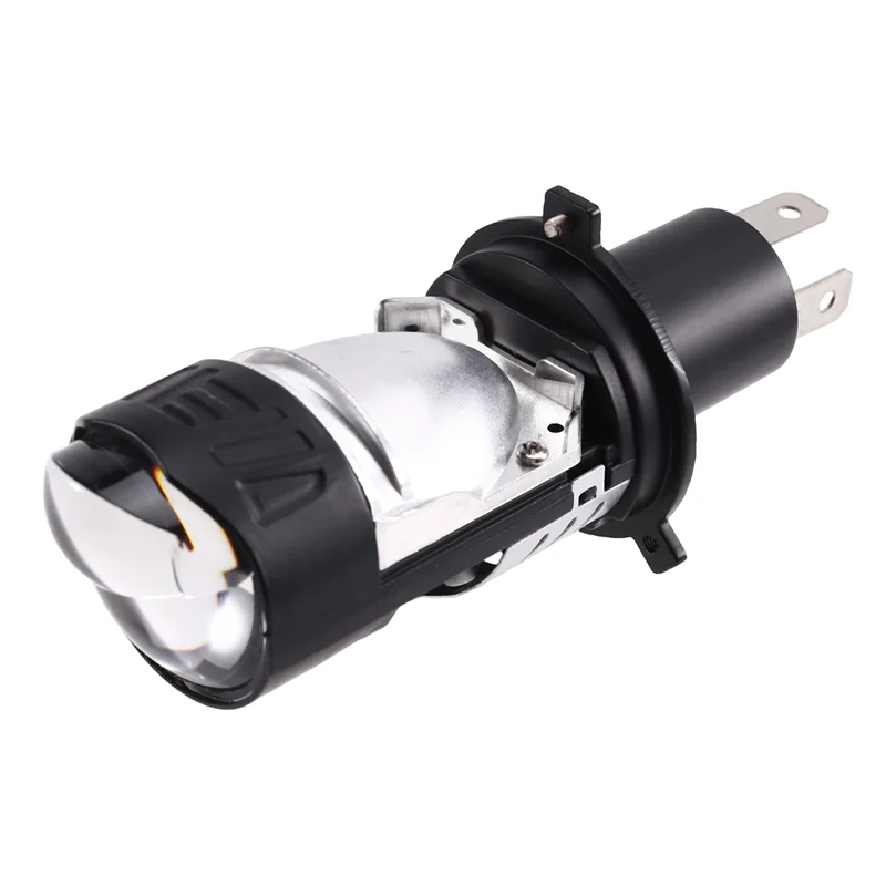 

White Turbo Lamps Fisheye Lens LED Mini Projector Car Headlight Bulb H4 Led Lens
