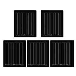 5Pcs Mini Solar Panel Polycrystalline Silicon DIY Battery Charger 30x25mm 1V