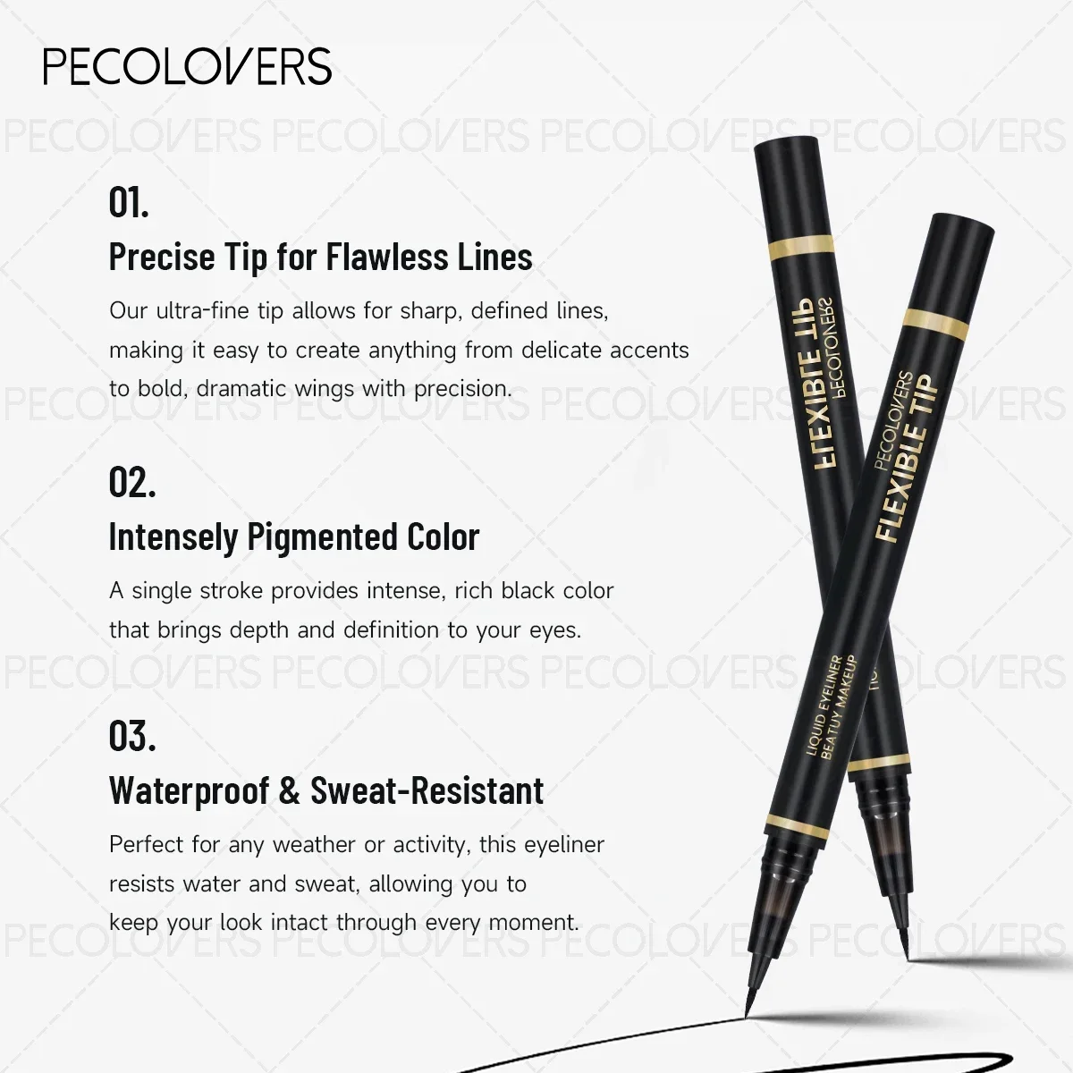 1PC Waterproof Liquid Eyeliner & Eyebrow Pencil - Silky Ultra-Fine Tip, Beginner-Friendly, Perfect for Daily Use & Women's Gifts