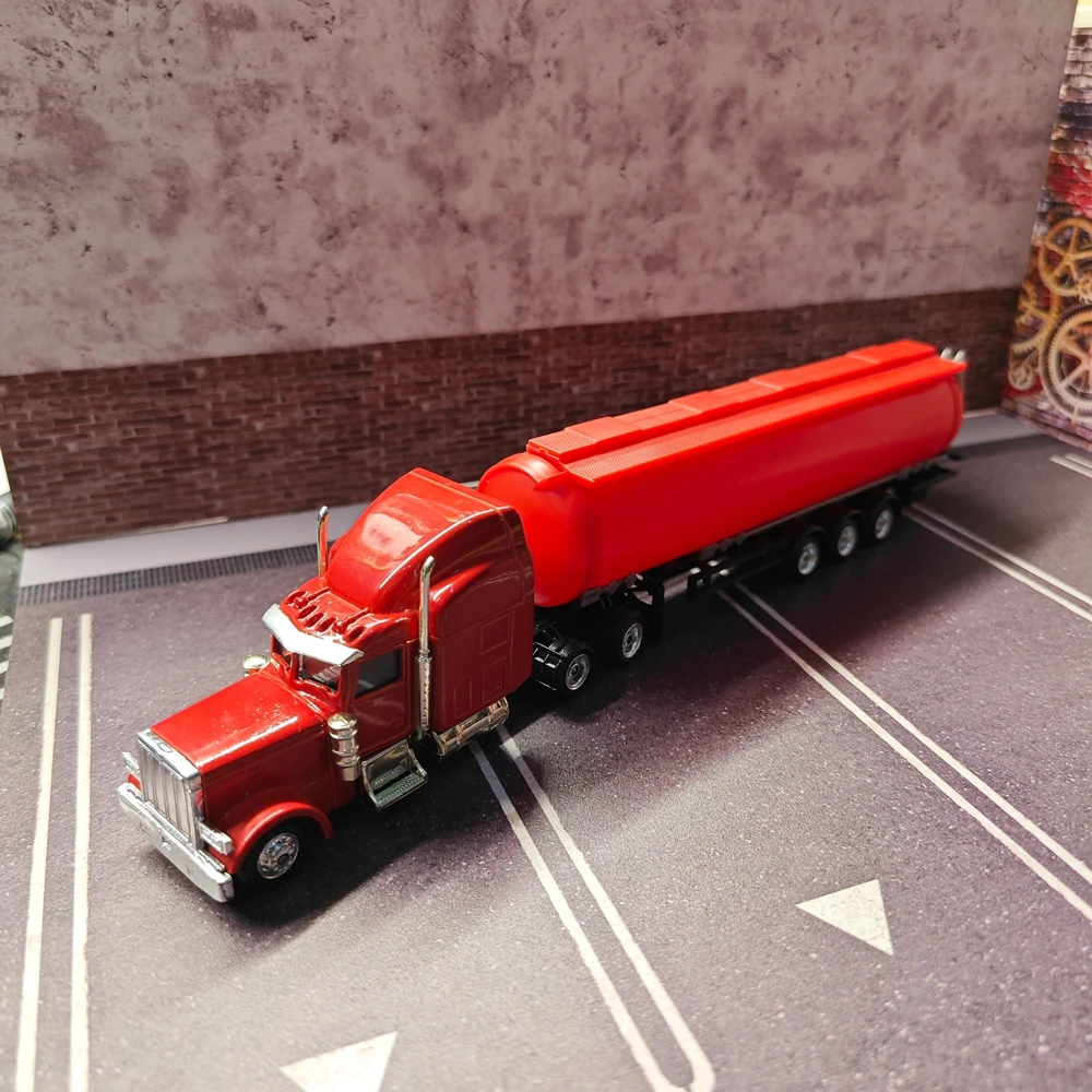 1:87 kenworth  Container Truck Model  rnament renault Truck oil tanker truck