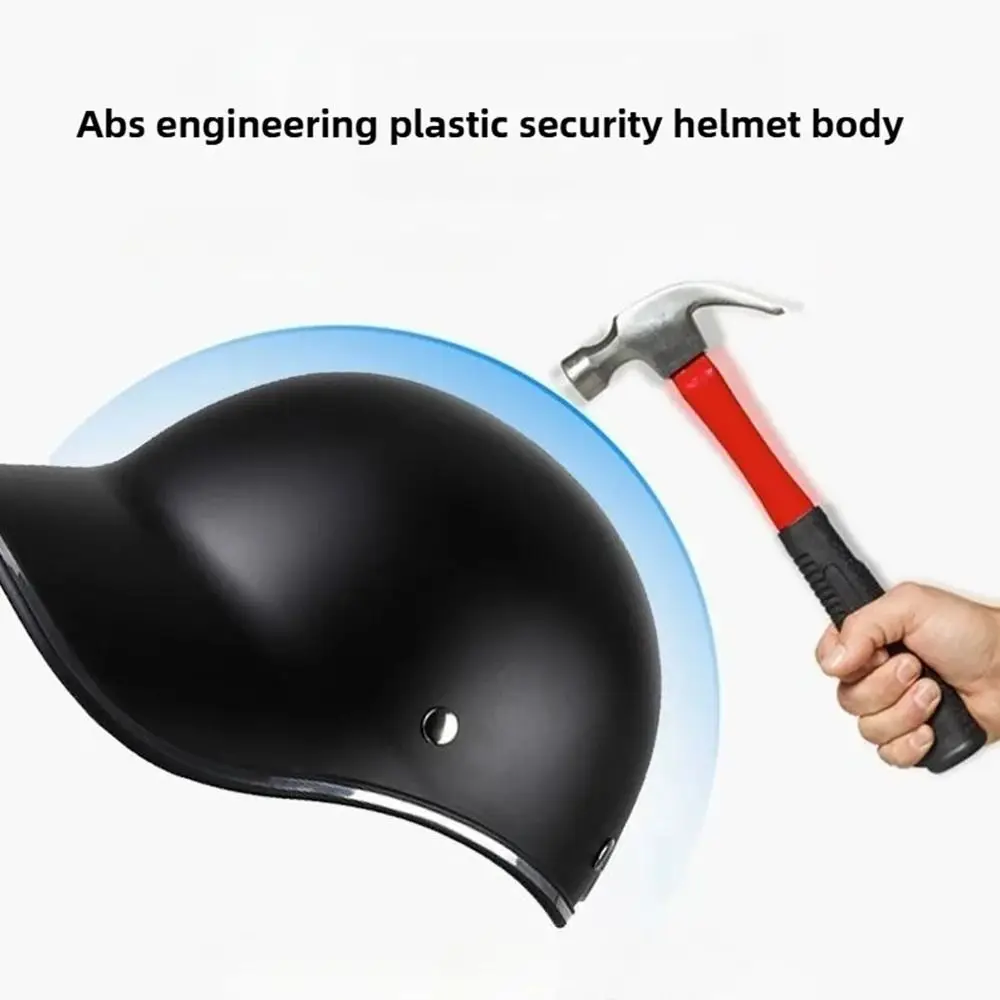 1Pcs Electric Cycling Electric Bicycle Helmets with Adjustable Strap Universal Safety Helmet Baseball Cap Hat