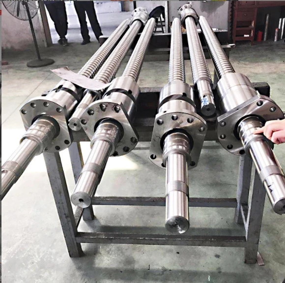 Factory OEM Custom Lead Screw Rod Right And Left Hand Threads Ball Screw SFU1605 SFU1204 SFU2005 CNC Linear Motion Ball Screw