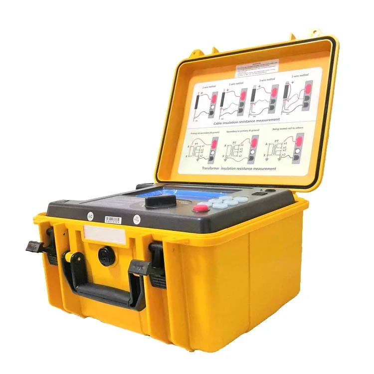 

High Voltage Medidor De Aislamiento Megometros Digitales De 15kv Insulation Resistance Test Set Insulation Resistance Tester