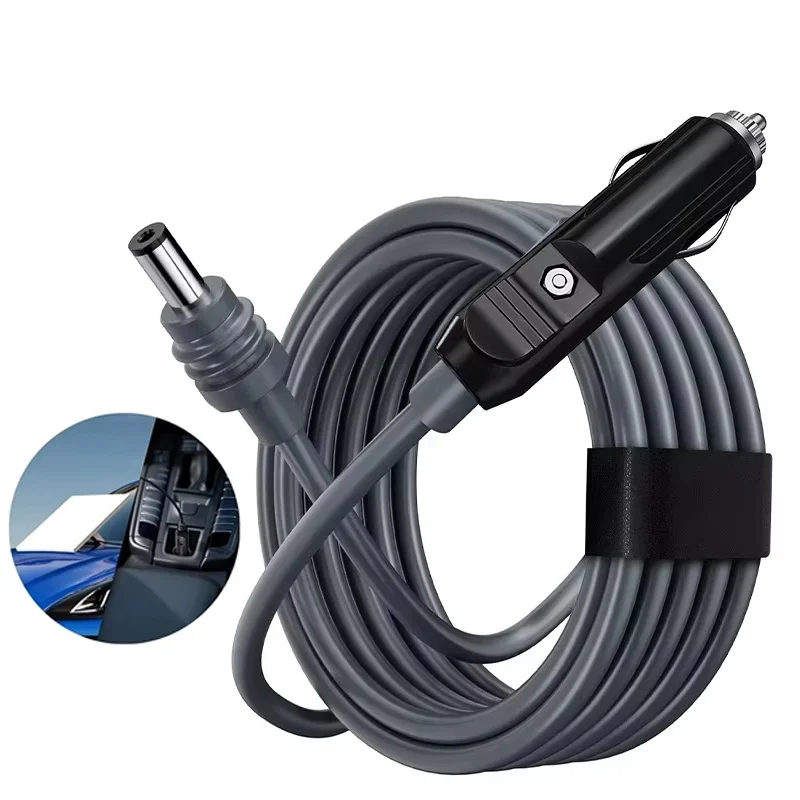 2-5m For Starlink Mini To DC Cable Car Charger Power Cable For SPX Outdoor Boat 12V-24V Cigarette Lighter Plug Interface Adapter
