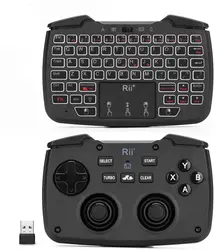 Legion Go Keyboard, 3 in 1 2.4GHz Wireless Portable Game Controller Keyboard Mouse Combo Turbo Vibration Function for Legion Go