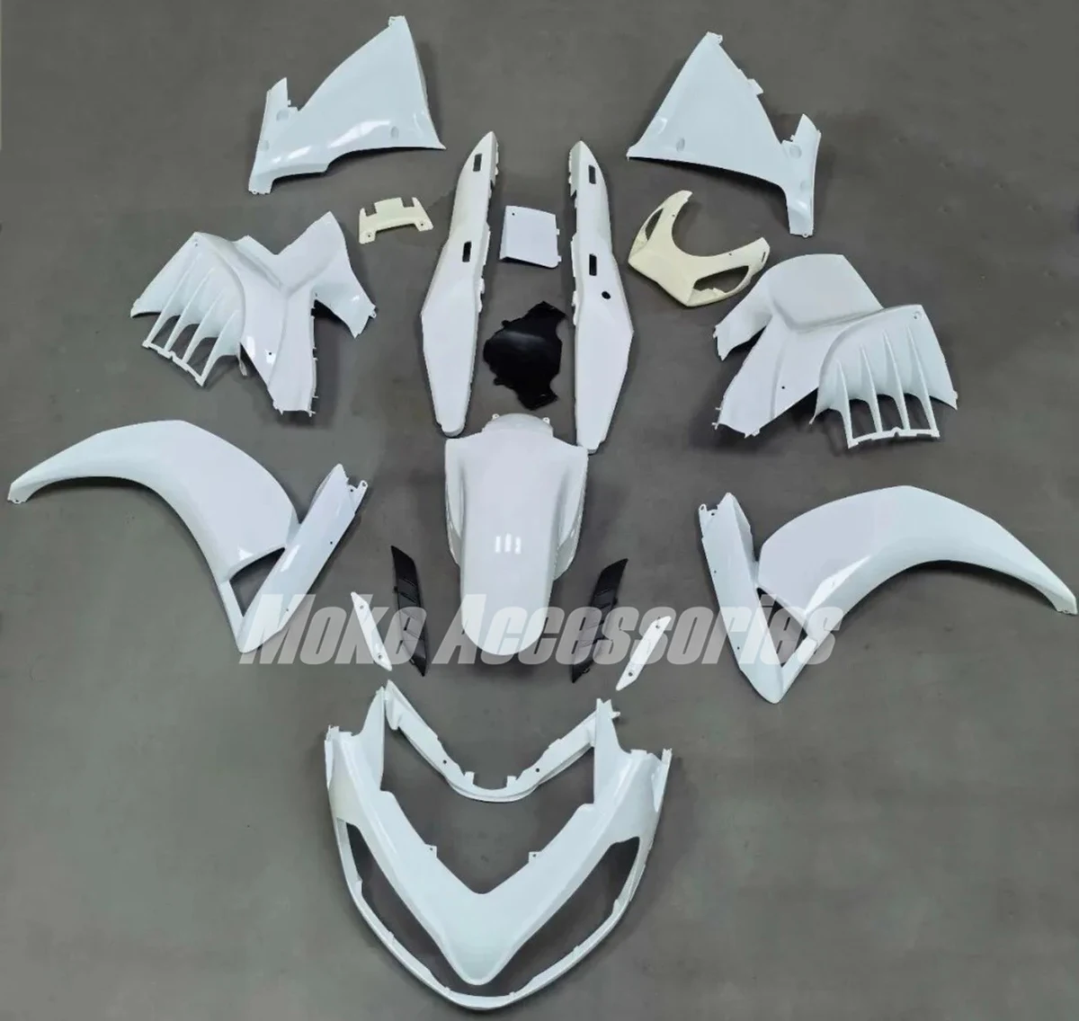 Kit de carénages adapté pour GTR1400ZG Concours 14 2010 2011 2012 2013 2014 2015 2016 2017 2018 2019, ensemble de carrosserie ABS neuf non peint