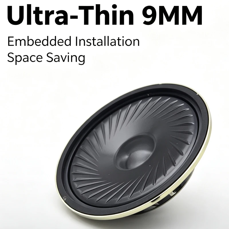 2 Stück/Set Neuer ultradünner Lautsprecher 32 Ohm 0,5 Watt 0,5W 32R Lautsprecher Durchmesser 50MM 5CM Dicke 9MM – Detail 4