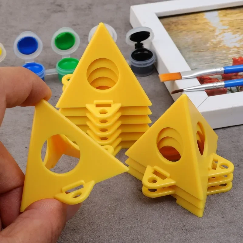 Woodworking Paint Bracket Set Multifunctional Triangle Paint Pads Feet Tripod Paint Pad Carpenter Cushion Block Auxiliary Tools