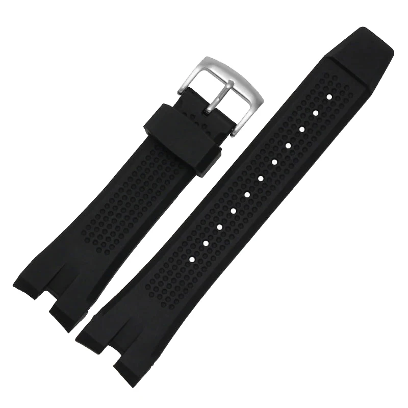 Silicone Strap For Citizen Eco-Drive CA4154 4155 AW1476 1475 1477 Bracelet 24mm Men Rubber Replacement Watch band Accessories