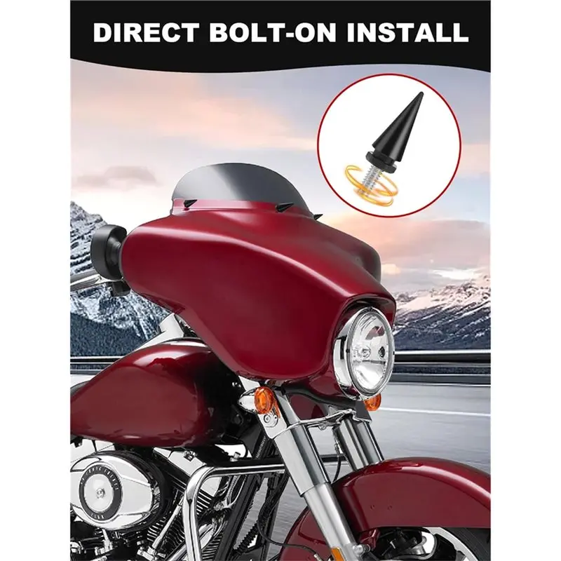 

【RECOMMEND】Motorcycle For Davidson Electra Glide, Ultra Limited, Tri Glide 1996-2013 Fairing Windshield Replacement Bolts