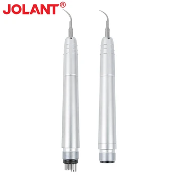 JOLANT Dental Ultrasonic Air Scaler Handpiece Sonic Perio Scaling with 3 Tips 2 Holes/4 Holes Dentist Tools