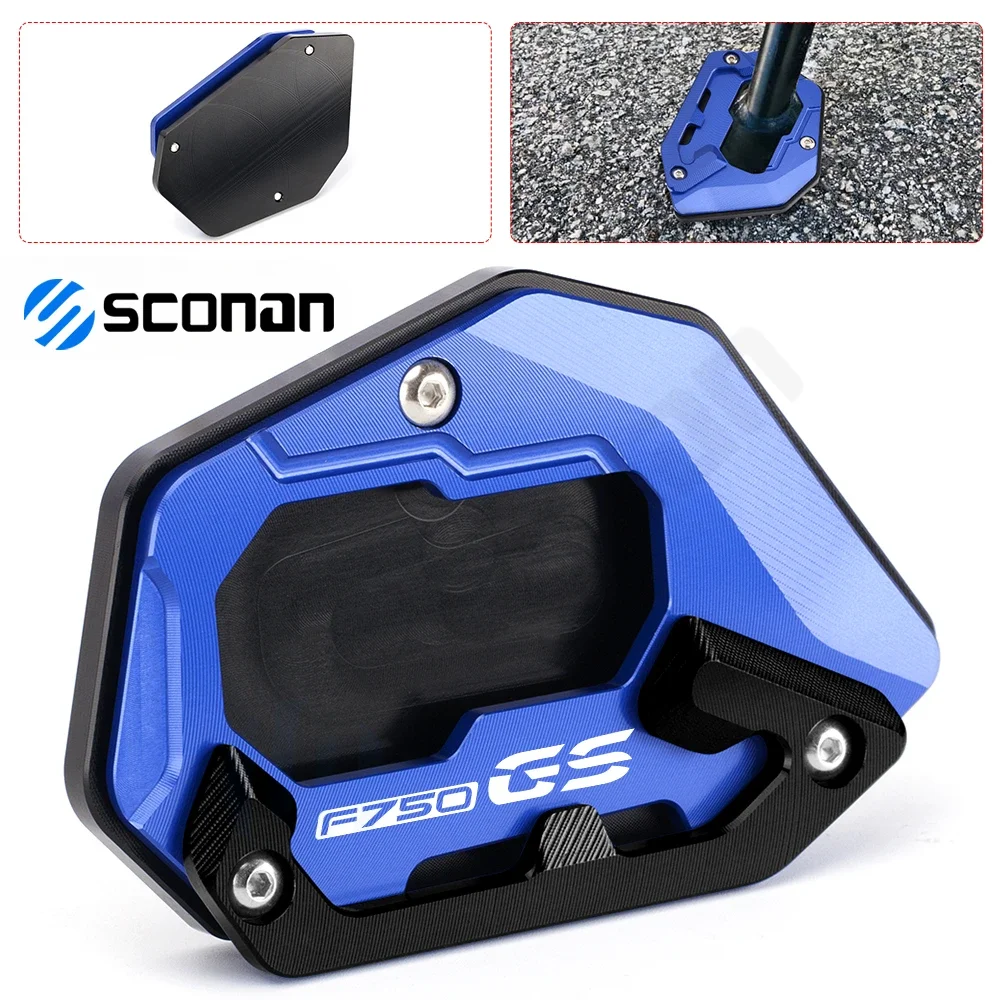 

Side Stand Enlarge Kickstand For BMW F750GS F750 GS F 750GS F 750 GS 2017-2022 Motorcycle Sidestand Extension Pad Support Plate