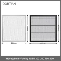 Honeycomb Working Table 400x400 300x200mm Size Board Platform Laser Parts for CO2 Laser Engraver Cutting Machine