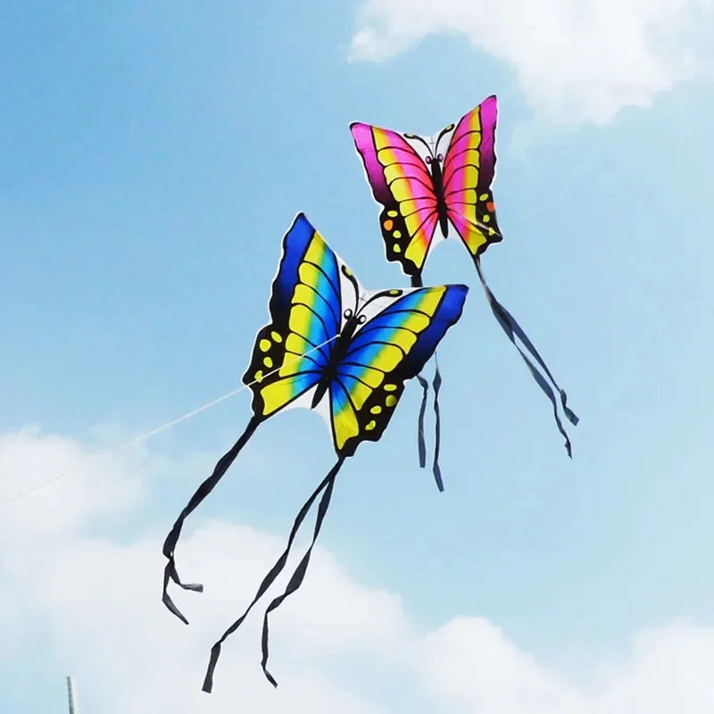 free shipping butterfly kite ripstop nylon birds eagle kite outdoor games Flying kite toy sports gel blasters windsurfing fun