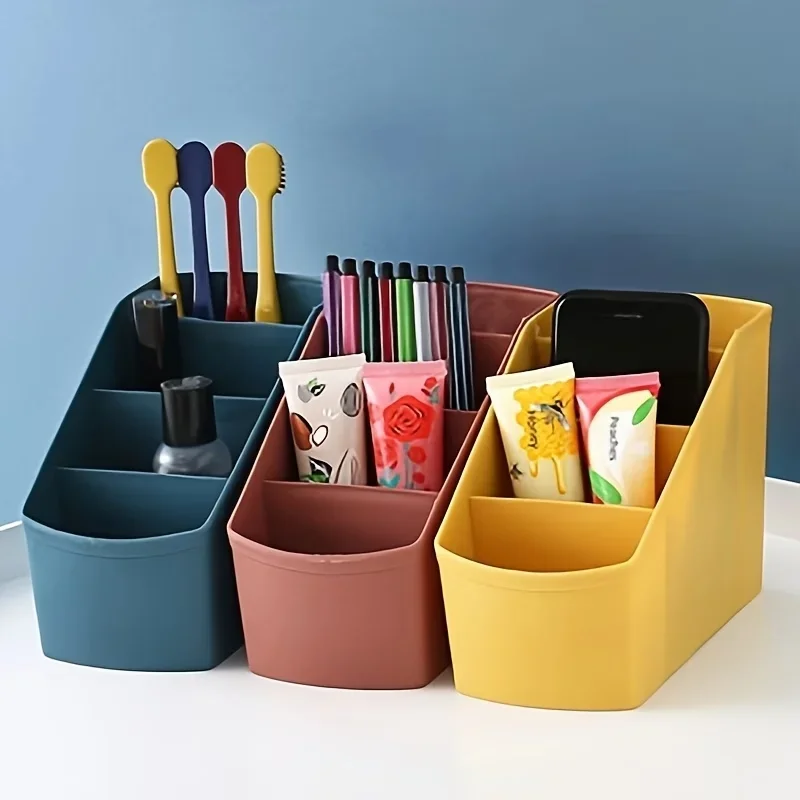 

Набор из 2 настольных органайзеров: для пульта ДУ, косметики, канцелярии и мелочей