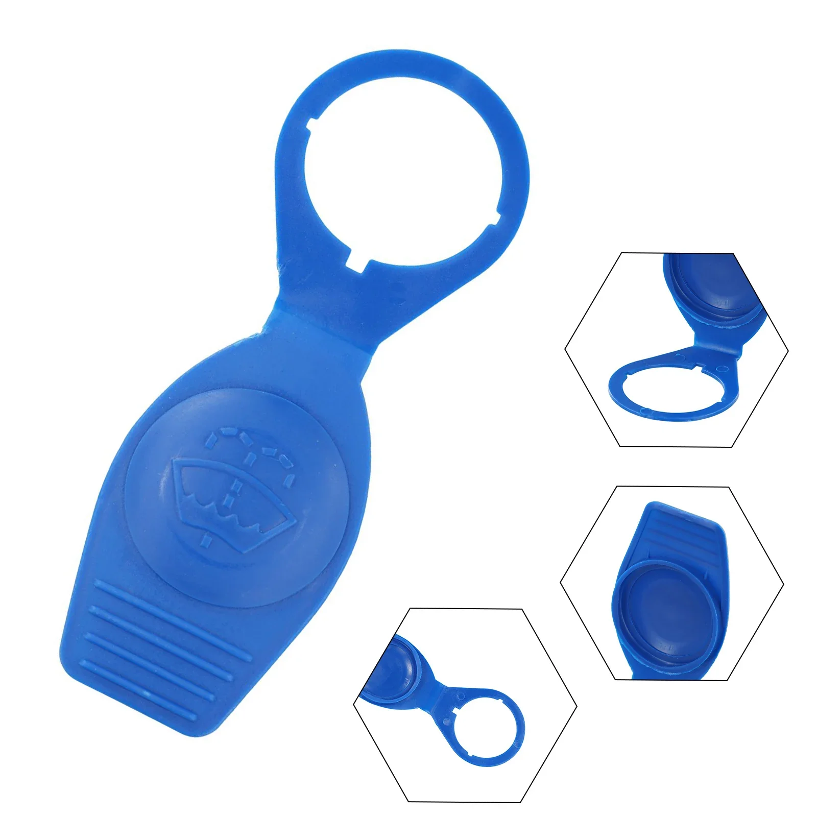 High Quality For Skoda Auto Windshield Bottle Cover Bottle Cover Car Tools TPE Windshield Blue Cover Easy To Use