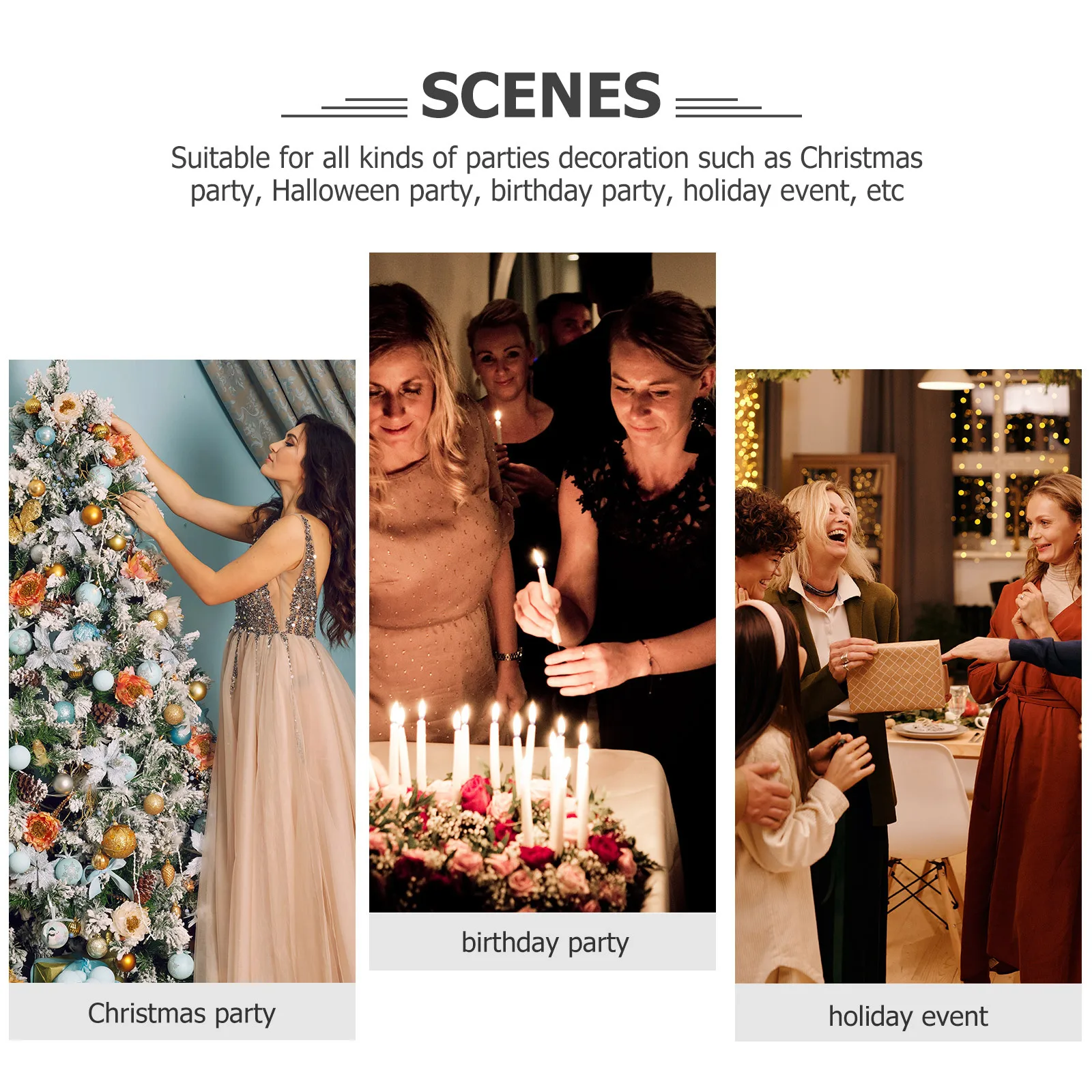 

6 Rolls Night Glow Tape Neon Fluorescent Cloth Tape for Blacklight Party Supplies Wall Decor Black Light Party Supplies