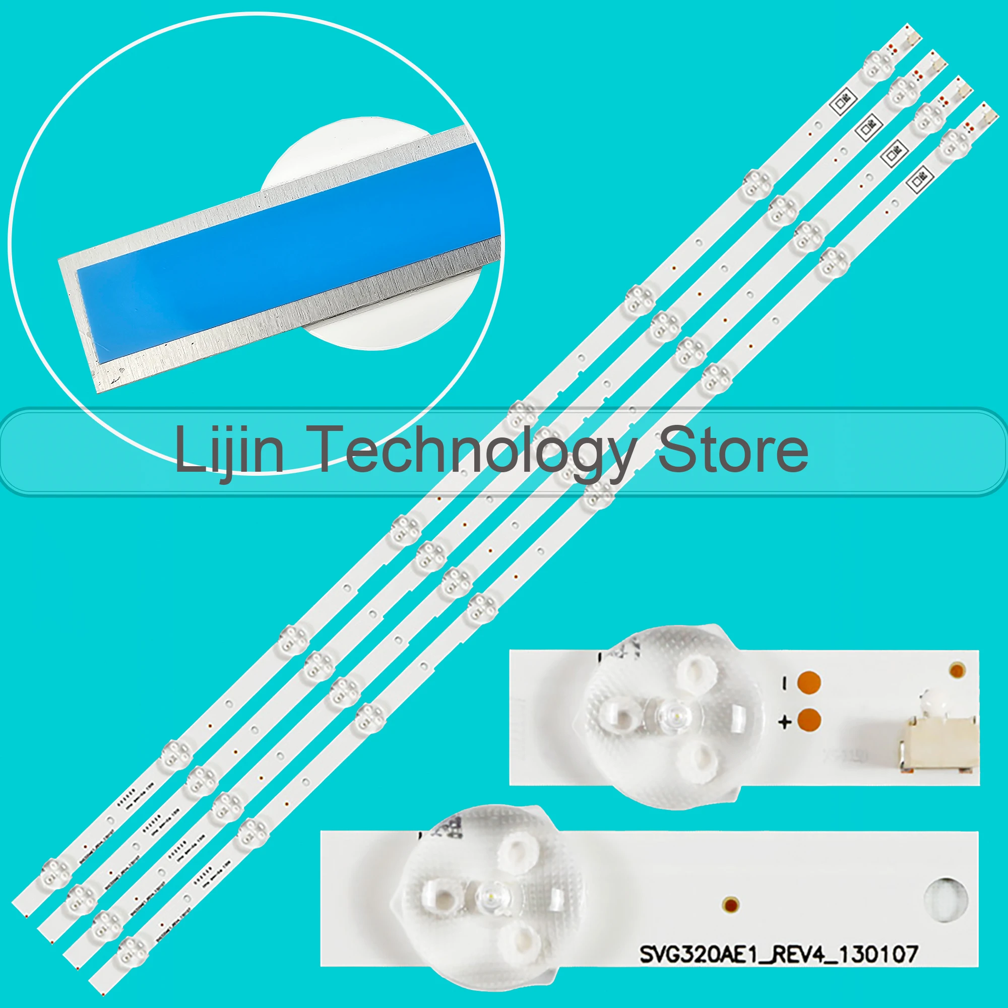 LED strip For SVG320AE1_REV4_130107 SVG320AE1_REV3 KDL-32R400A 32R421A 32R423A 32R424A KLV-32R421A 32R426A S320DB3-1 B18