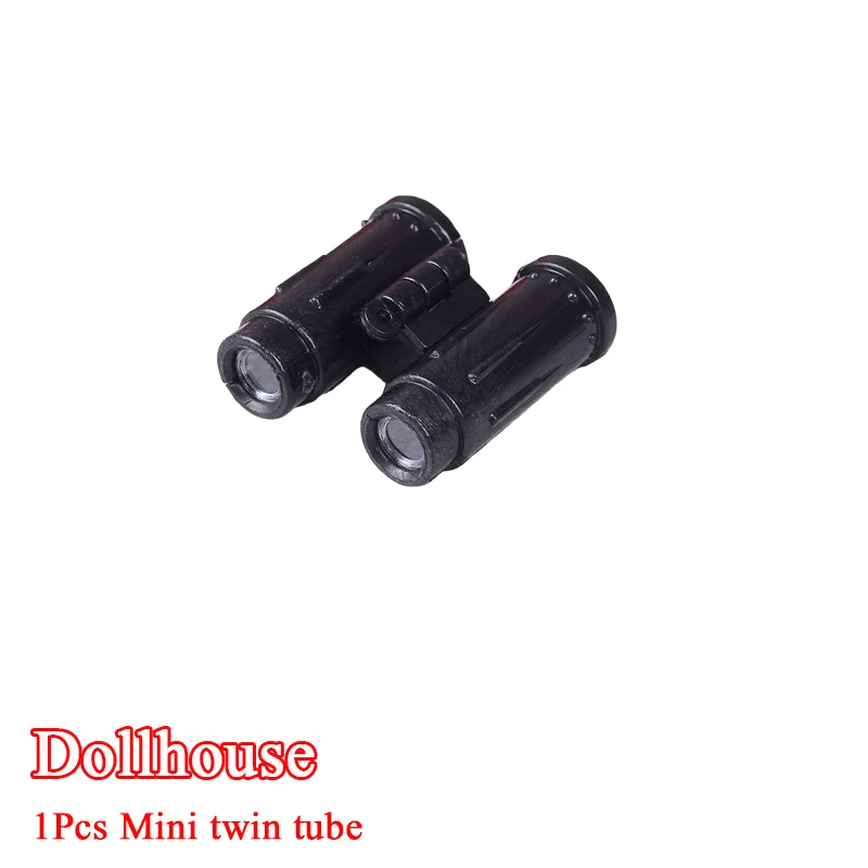1Pcs Miniature Dollhouse Binocular Telescope Educational Model Toys Gift